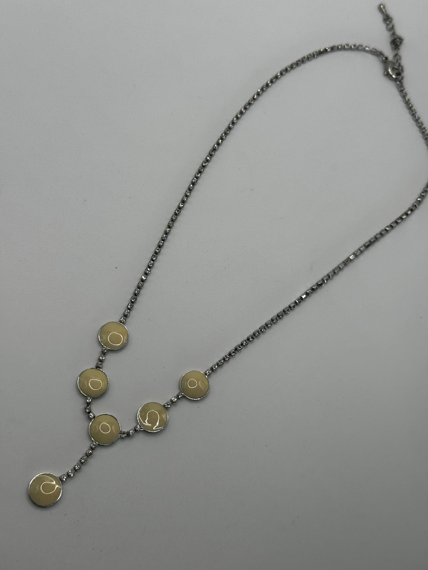 Moonlit Eternity Circle Necklace