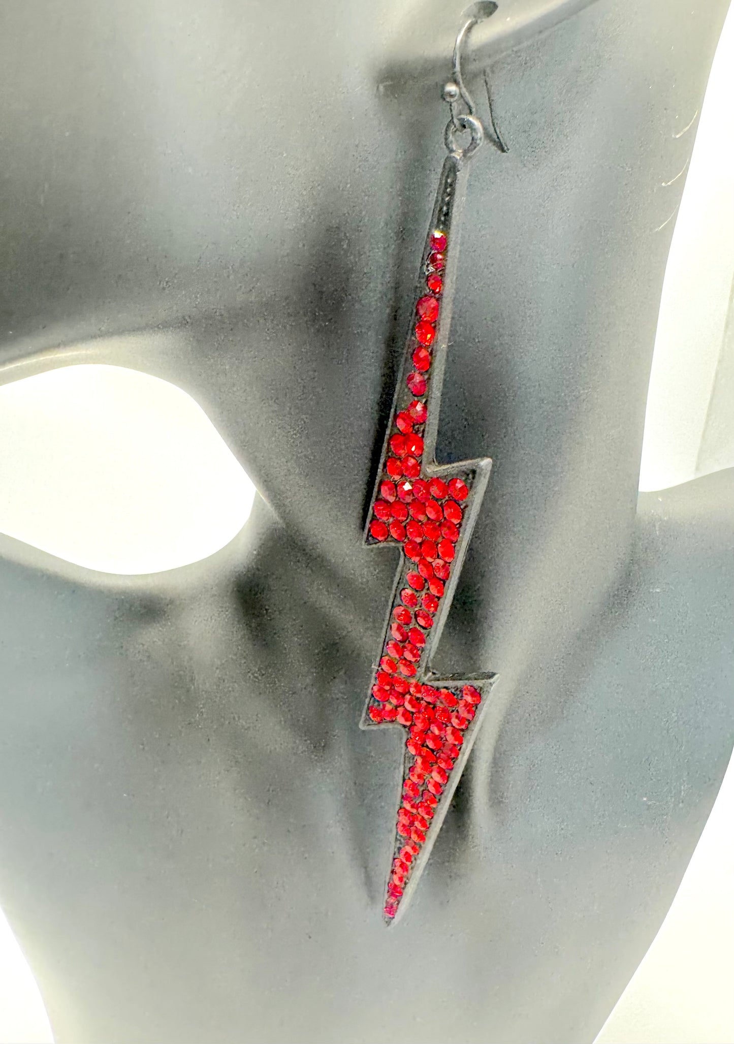 Eternal Thunderbolt Ruby Earrings