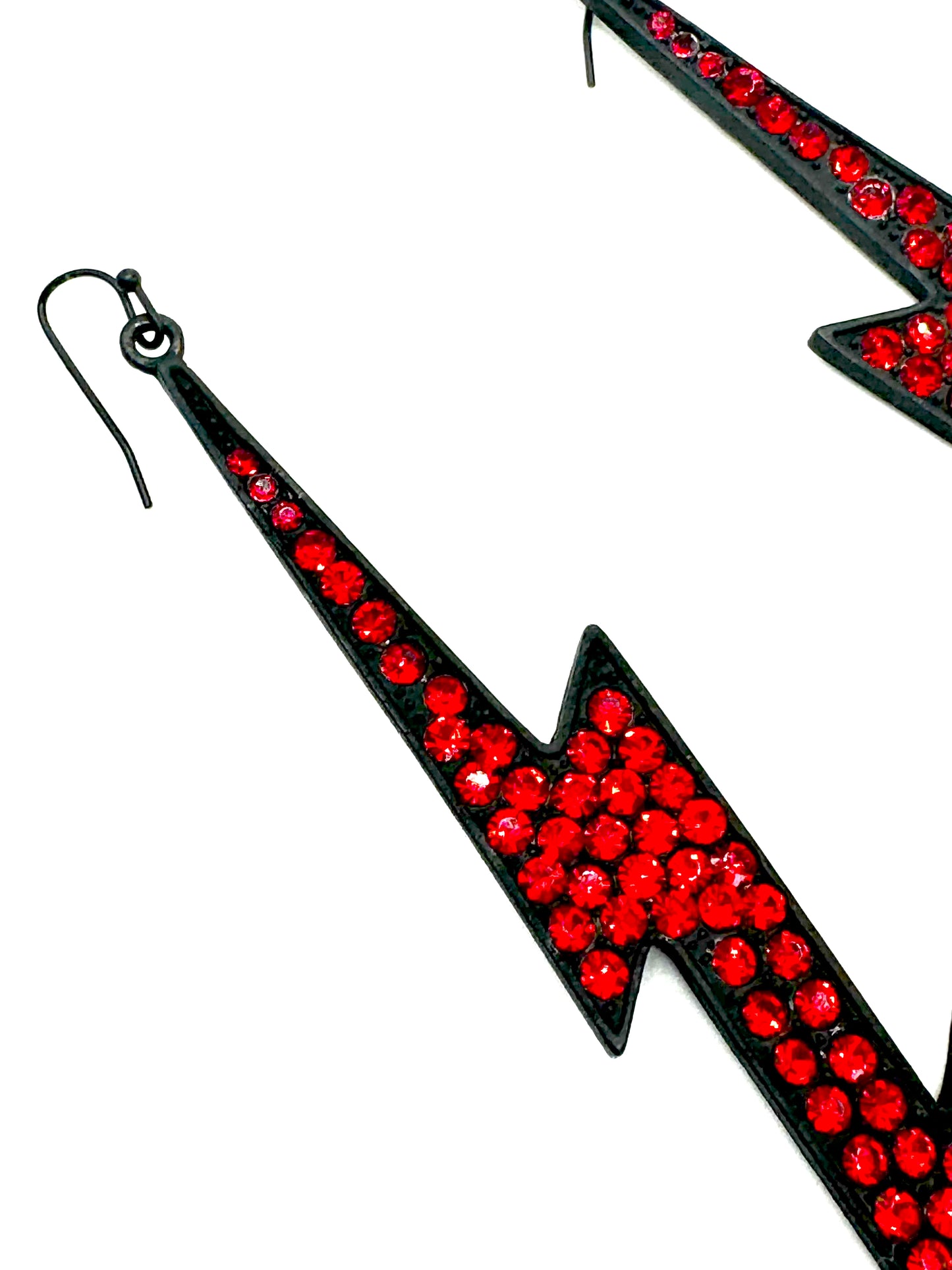Eternal Thunderbolt Ruby Earrings
