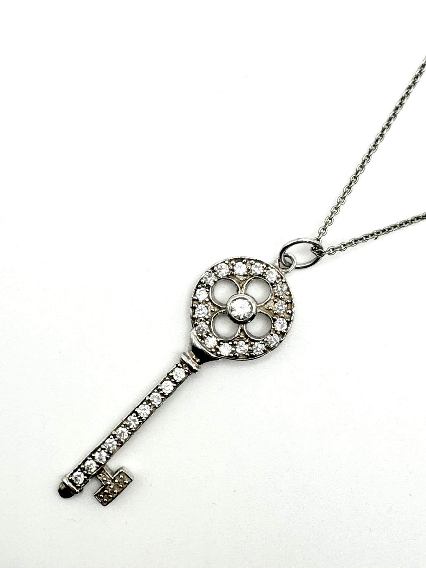 Eternal Key Charm Necklace