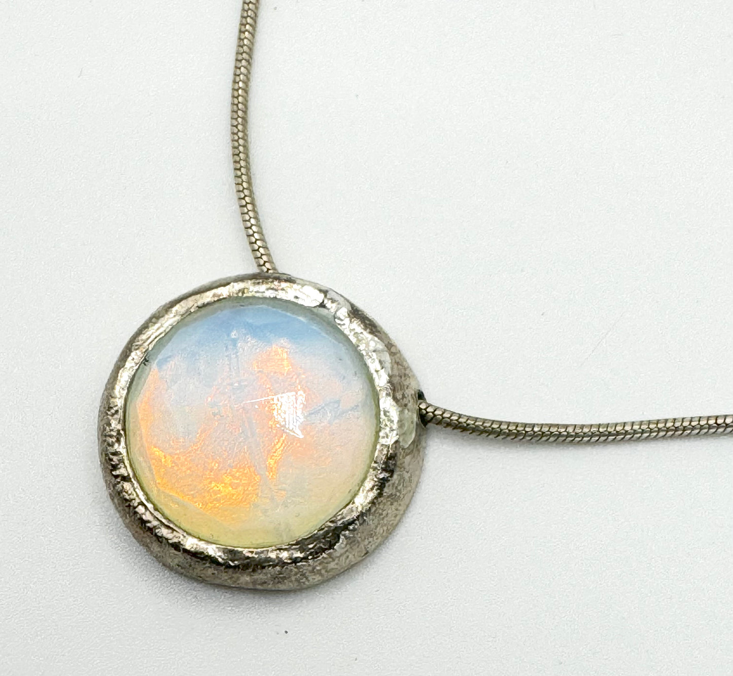 Mystical Moonstone Pendant Necklace