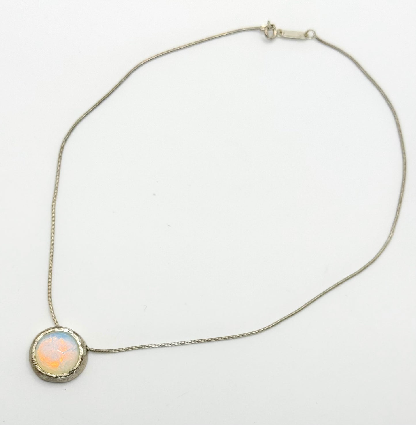 Mystical Moonstone Pendant Necklace