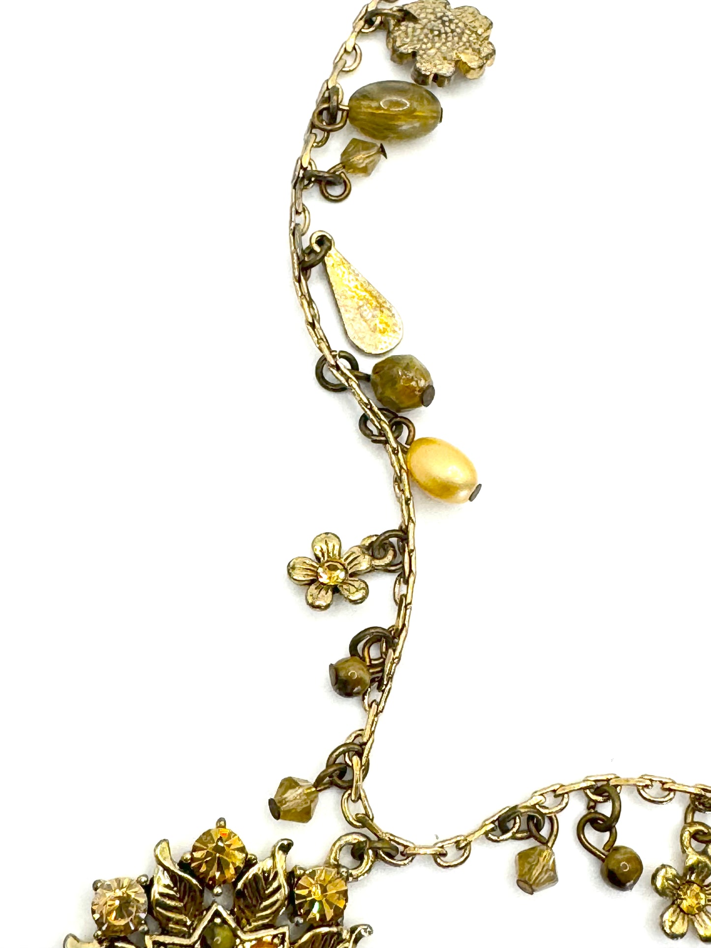 Enchanted Blossom Tassel Necklace
